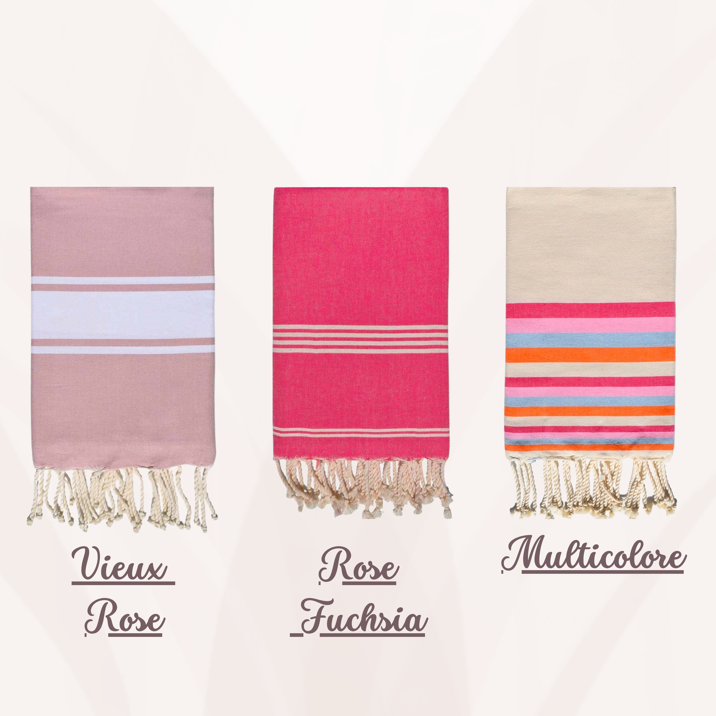 Fouta de plage + Tote Bag personnalisé - Maîtresse Atsem Aesh
