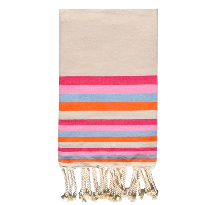 Fouta de plage + Tote Bag personnalisé - Maîtresse Atsem Aesh