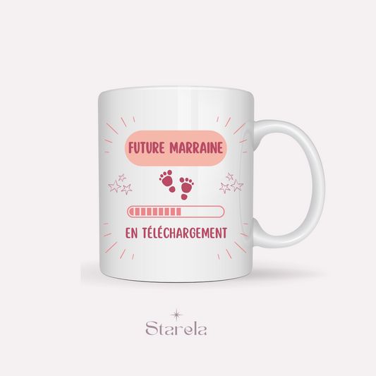 Mug future marraine en téléchargement