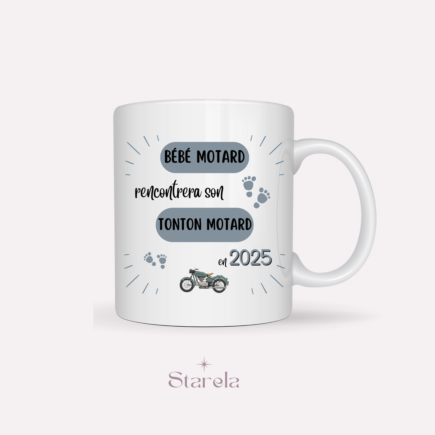 Mug Futur Tonton motard