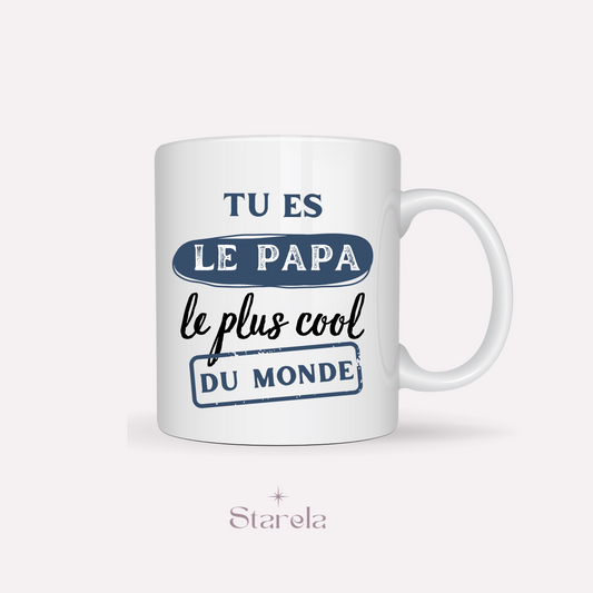 Mug Papa le plus cool du monde
