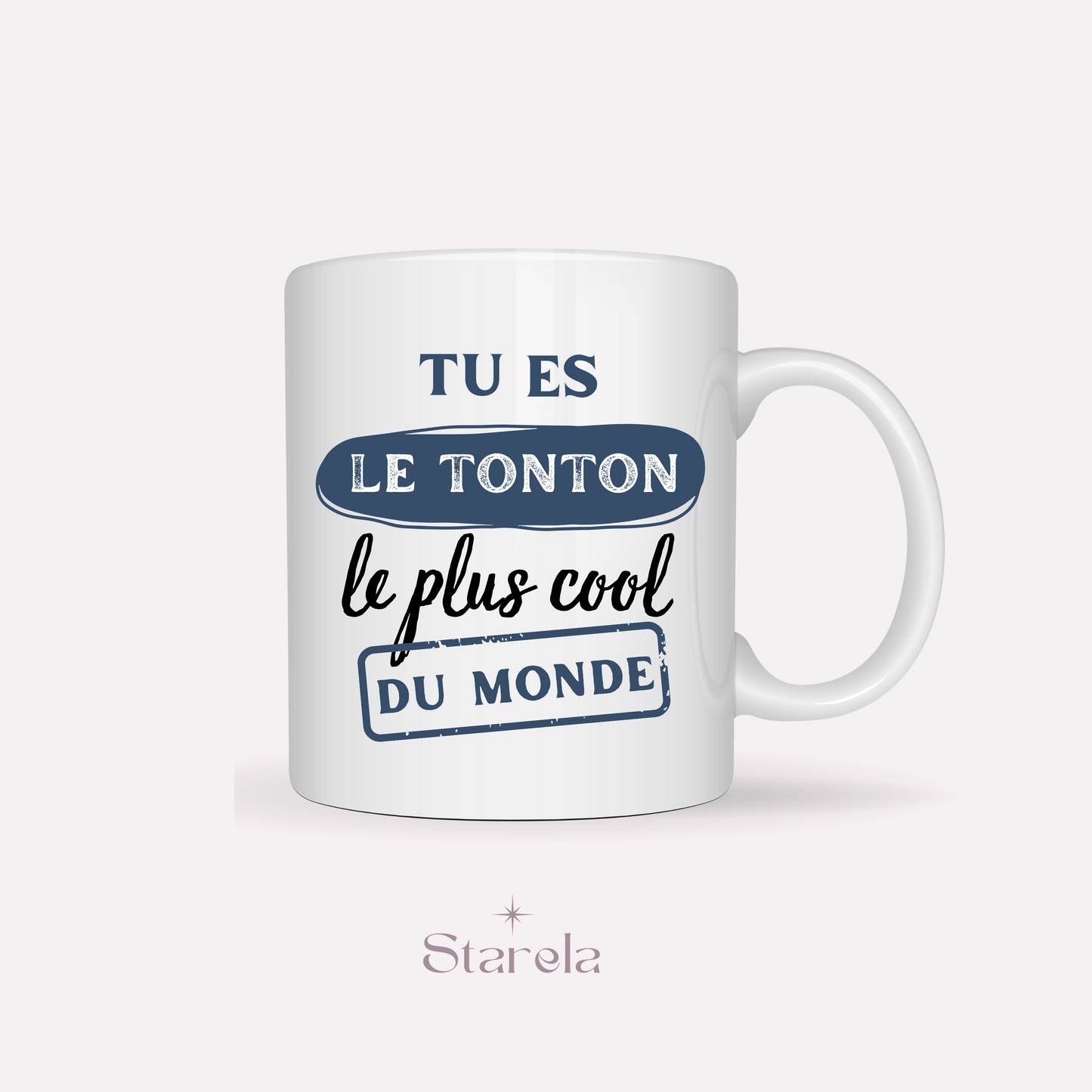 Mug Tonton le plus cool du monde