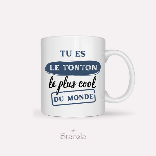 Mug Tonton le plus cool du monde
