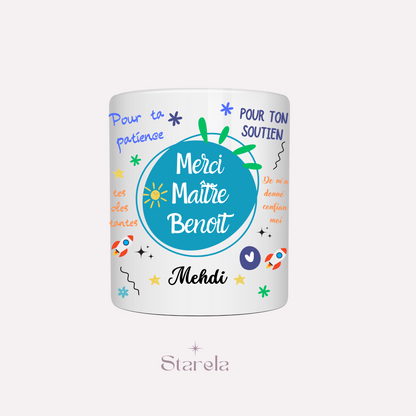Mug Maître / Atsem/ Aesh  personnalisable