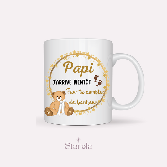 Mug Papi j'arrive bientôt