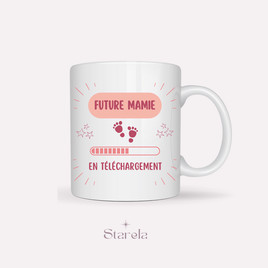 Mug Future Mamie en téléchargement