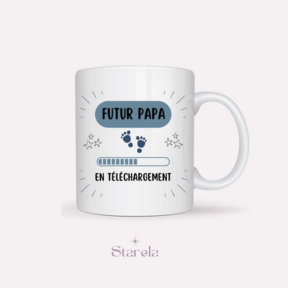 Mug Futur Papa en téléchargement