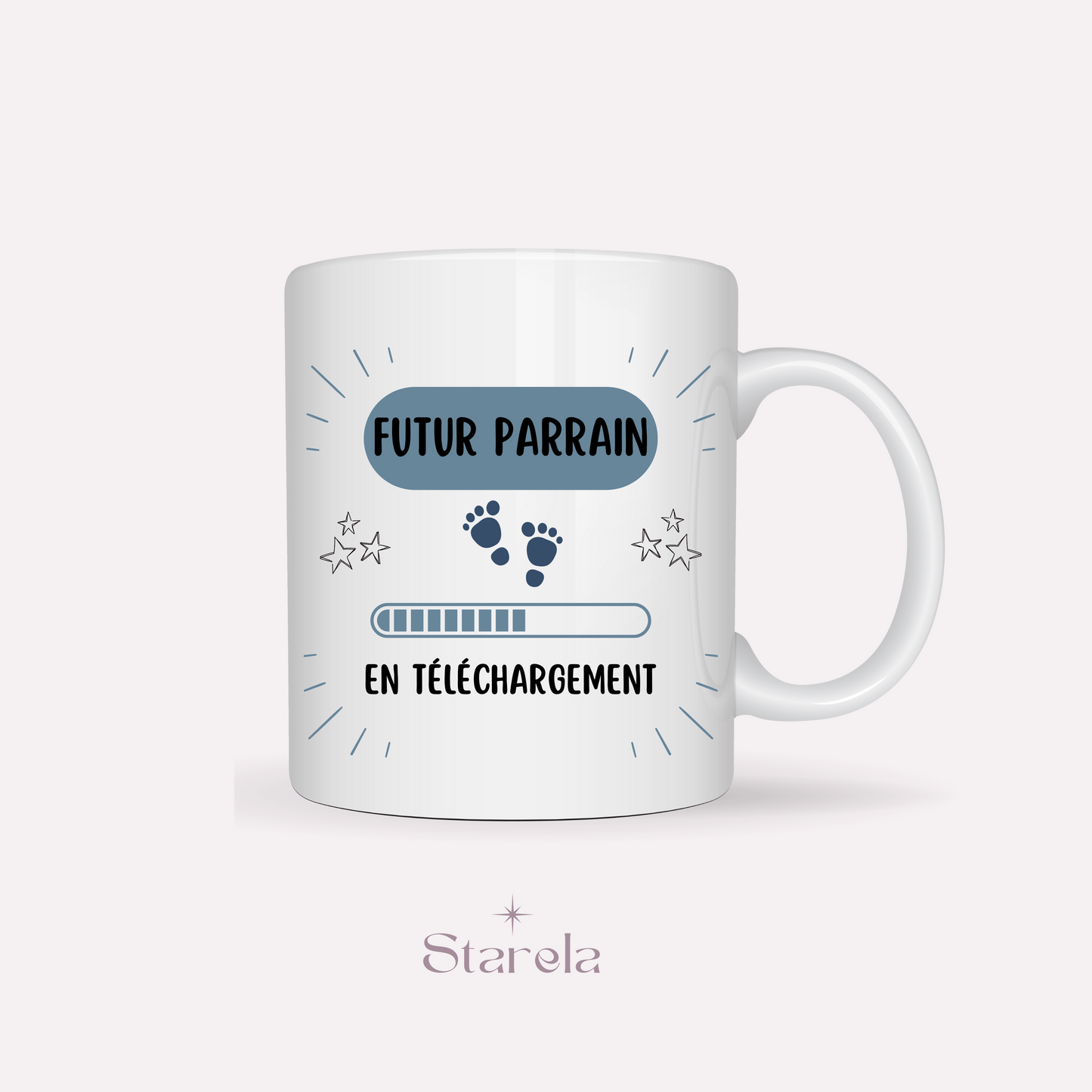 Mug futur parrain en téléchargement