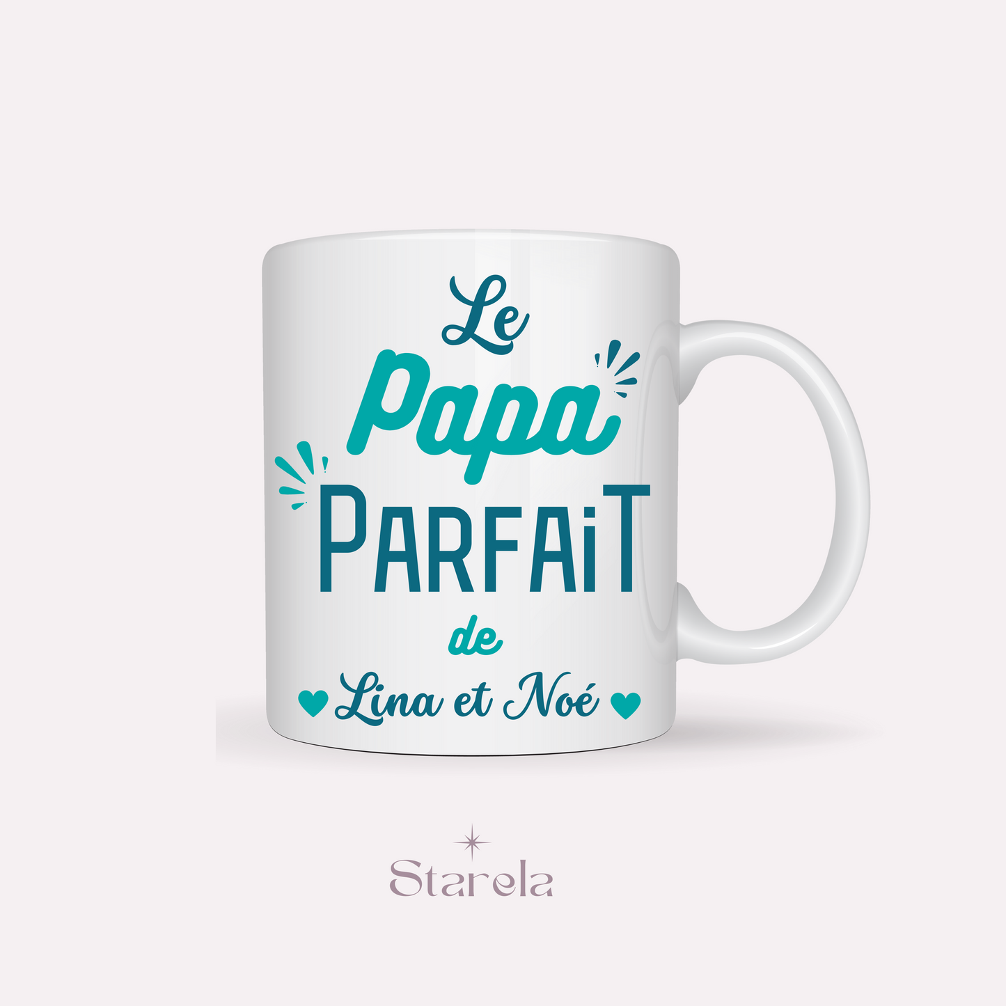 Mug Le Papa parfait de - A personnaliser