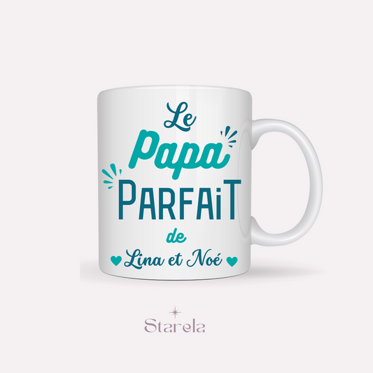 Mug Le Papa parfait de - A personnaliser