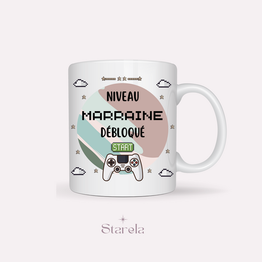 Mug Niveau Marraine débloqué