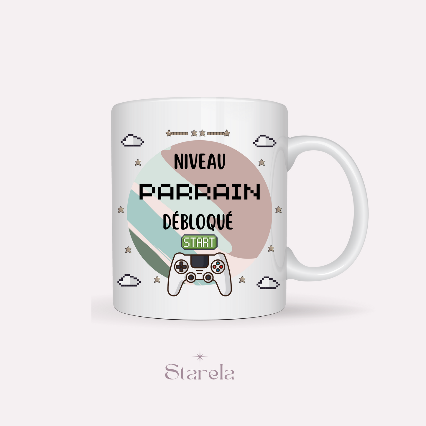 Mug Niveau parrain débloqué