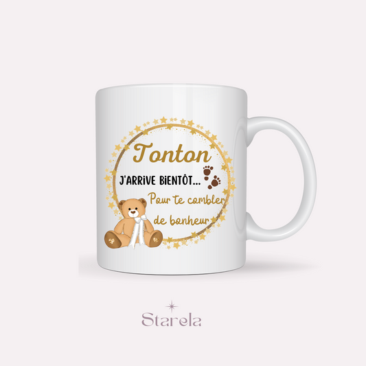 Mug Tonton j'arrive bientôt
