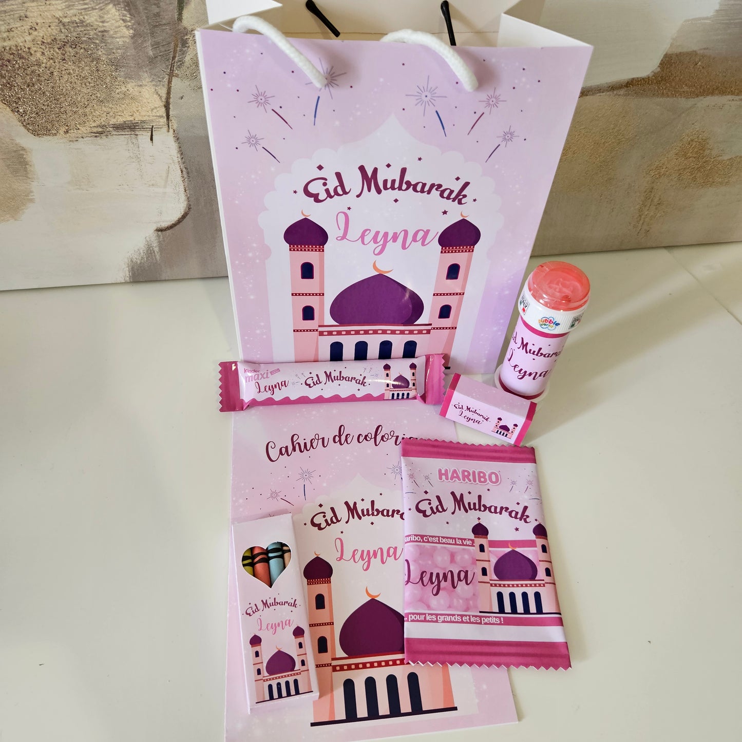 Sac cadeau personnalisé Eïd pour enfants